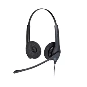 Auriculares Jabra BIZ 1500 Cableado Sobre la cabeza Estéreo – Negro – Binaural – Supra-aural – 32Ohm – 20Hz a 6.80kHz – 230cm Cable – Cancelación de ruido – USB JABRA BIZ 1500 DUO USB . – JABRA