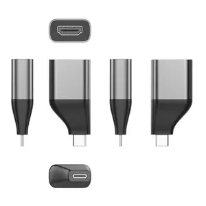 ADAPTADOR USB C TIPO MACHO A HDMI TIPO HEMBRA ADAPTADOR USB C A HDMI BROBOTIX