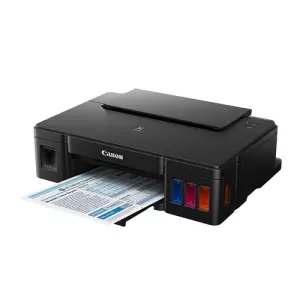 Impresora de tinta continua pixma G1110, Consumibles: GI-190.La nueva Impresora de Inyección de Tinta PIXMA G1110 proporciona un diseño de sistema tanques de tinta integrada que permite el acceso frontal y la visibilidad del nivel de tinta el cual ahorra tiempo y es conveniente. Además, la botella de tinta fue diseñada para ser fácil de usar y minimizar derrames accidentales y manchas. El sistema de tinta híbrido utiliza tinta negra a base de pigmento y tintas de color a base de tintes para lograr una calidad de imagen mejorada para textos más nítidos y colores magentas más brillantes y vivos como resultado impresiones visualmente impactantes. Esta impresora incorpora una almohadilla de tinta más amplia que permite absorber más desperdicio de tinta para así incrementar el volumen de impresión. La G1110 sigue ofreciendo un tubo hermético, de alta calidad, duradero y flexible que evita que la tinta se seque cuando la impresora no está en uso.
IMPRESORA TINTA CONTINUA PIXMAG1110 USB / GI-190
