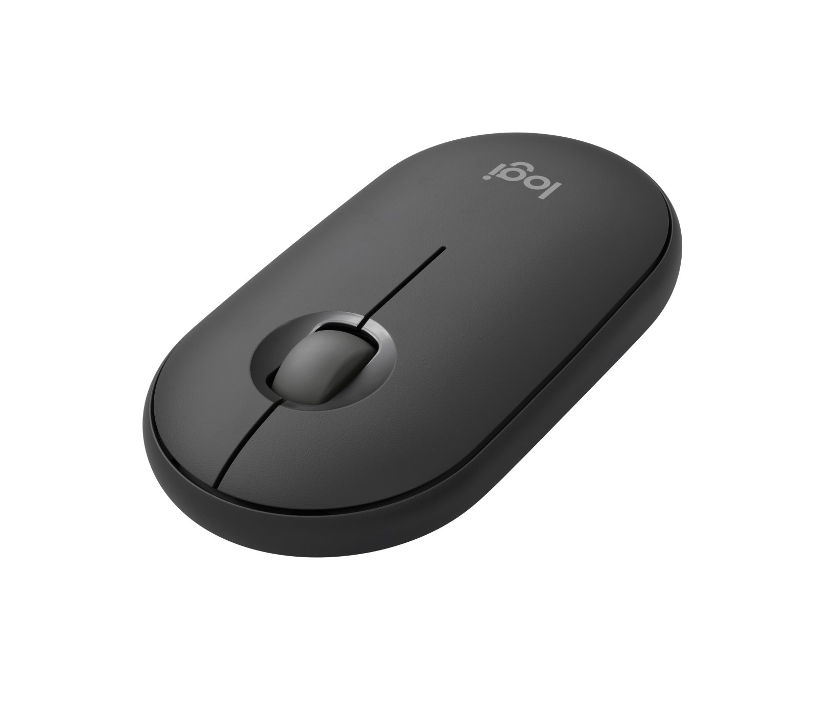 Logitech Pebble 2 M350S Mouse - Bluetooth - USB - Óptico - Grafito - Inalámbrico - 10m - 4000 dpi - Rueda 910-007049 de desplazamiento - Simétrico - 1 x AA Battery Supported MOUSE PEBBLE INALAMBRIM350S GRAPHITE