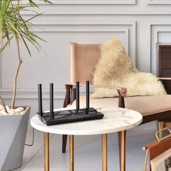 TP-Link Archer AX23 Wi-Fi 6 IEEE 802.11ax Ethernet Router inalámbrico - Banda dual - 2.40GHz Banda ISM - 5GHz Banda UNII - 4 x Antena(4 x Externo) - 230.40MB/s Velocidad Inalámbrica - 4 x Puerto de red - 1 x Broadband Port - Gigabit Ethernet - Compatibilidad con VPN - De Escritorio ROUTER WI-FI 6 DE DOBLE BANDA AX1800 - Image 4