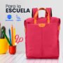 MOCHILA VORAGO BP-301 VINTAGE D OBLE USO LAPTOP 15.6 MARRON