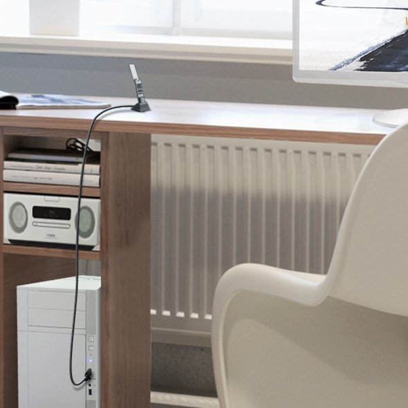 TP-Link Archer TX20UH IEEE 802.11ax Banda dual Adaptador Wi-Fi - USB 3.0 - 1.73Gbit/s - 2.40GHz ISM - 5GHz UNII - De Escritorio ADAPTADOR USB INALAMBRICO DE ALTA GANANCIA AX1800 - Image 3