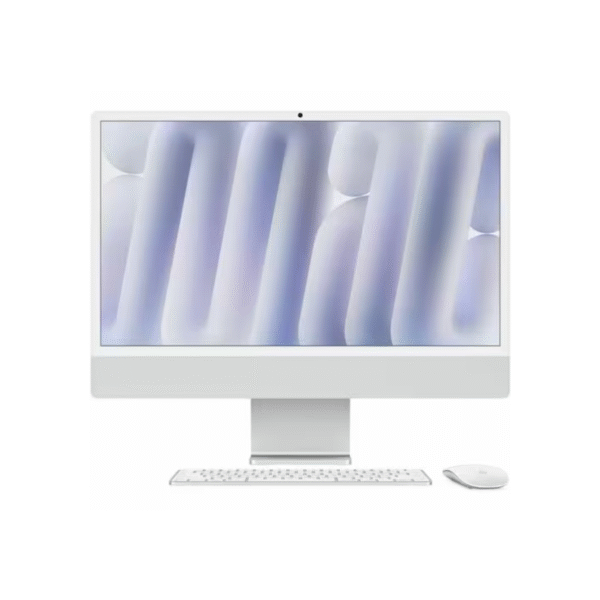 Computador Todo en Uno Apple iMac MCR24E/A - Apple M4 - 24GB - 512GB SSD - 61cm (24") 4.5K - De Escritorio - Plata - Apple M4 Chip - 4480 x 2520 - Apple Deca-core (10 Core) - Español Teclado - IEEE 802.11ax - 143W IMAC 24IN  4.5K  M4 10 CPU Y 10GPUIN 24GBIN 512GB SSD Plata