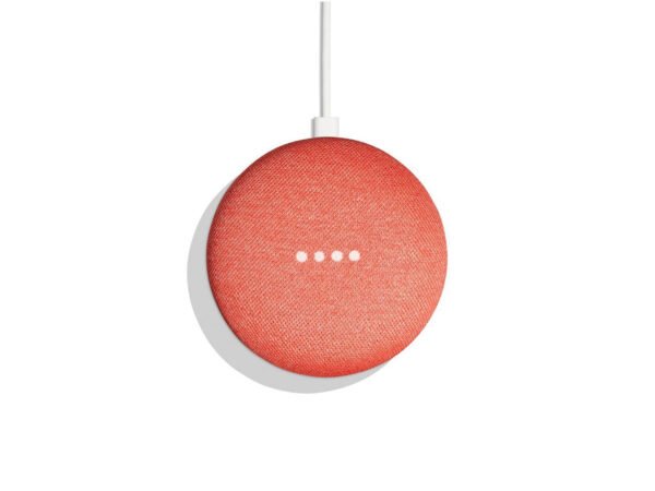 Google Home Mini Asistente de Voz, Inalámbrico, WiFi, Bluetooth, Coral