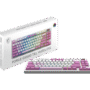 TECLADO MSI FORGE GK600 TKL W VIOLET US MECANICO LINEAR USB2 BLUETOOTH FORGE GK600 TKL W VIOLET US
