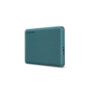 DISCO DURO EXTERNO TOSHIBA PORTATIL CANVIO ADVANCE V10  VERDE 1TB HDTCA10XG3AA
