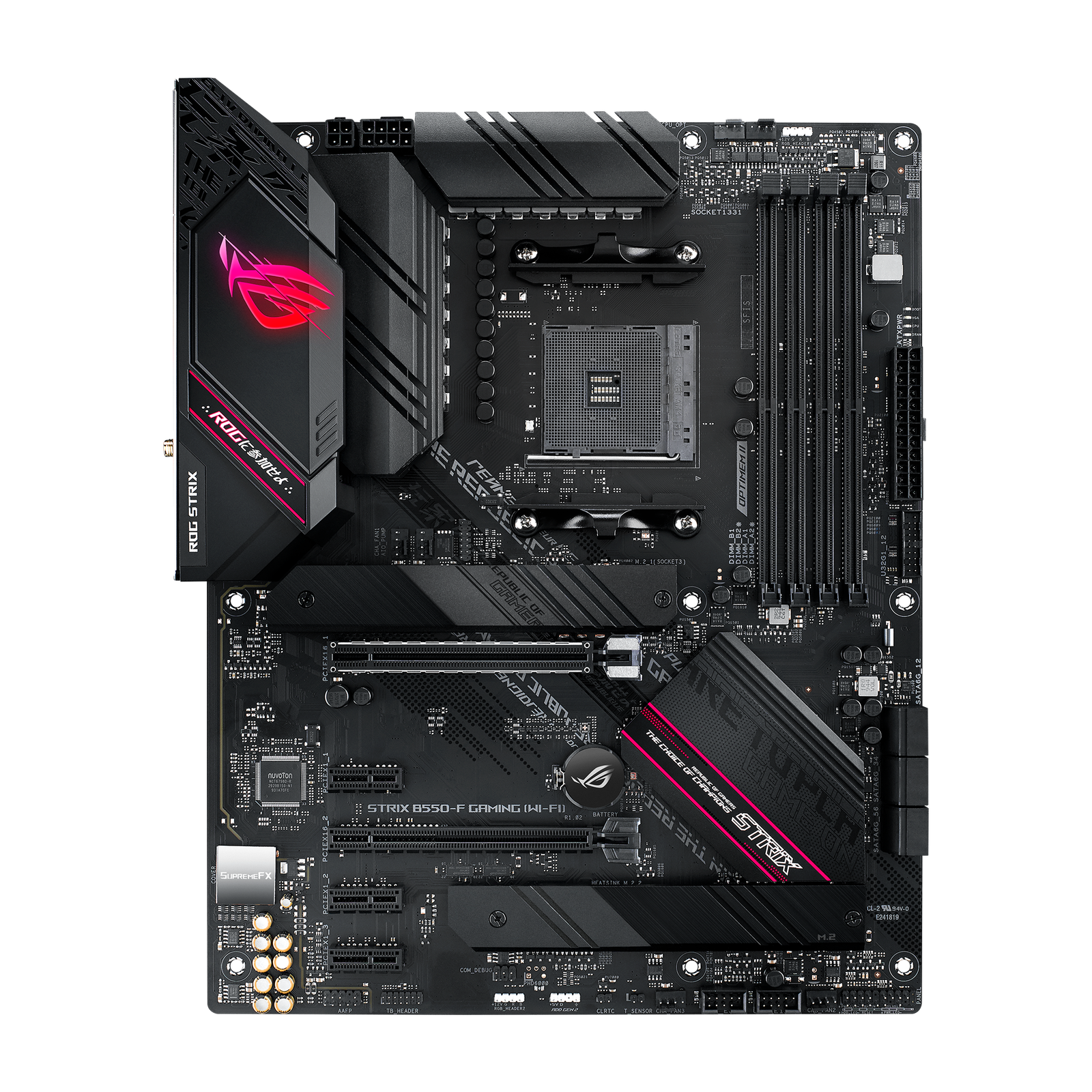 MB ASUS ROG STRIX B550 F GAMING WIFI II ATX AM4 4DDR4 128GB 4600MHZ ROG STRIX B550 F GAMING WIFI II