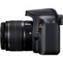 Cámara digital SLR con objetivo Canon EOS Rebel T100 - 18Megapíxel - 18mm-55mm - Enfoque Automático - 6.9cm (2.7")LCD - SLR Viewfinder - 3.1x Zoom Óptico - Óptico (IS) - 5184 x 3456 Imagen - 1920 x 1080 Vídeo - Modo Película HD - LAN inalámbrica CAMARA EOS  T100 KIT CON LENTEEF-S 18-55MM DCIII