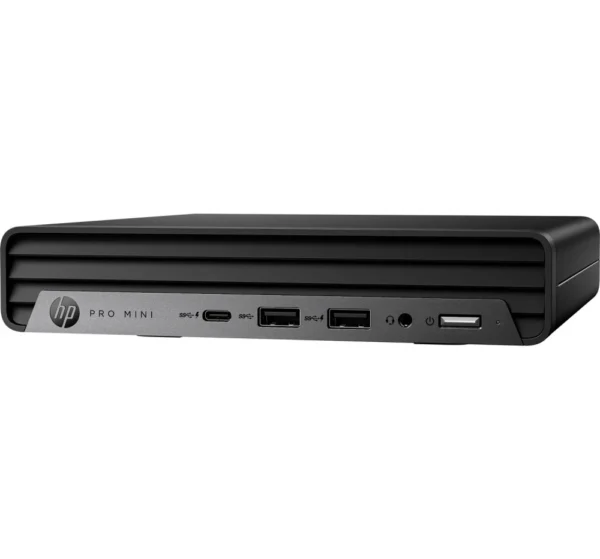 HP Pro Mini 400 G9 Intel® Core™ i7 i7-12700T 8 GB DDR4-SDRAM 512 GB SSD Windows 11 Pro Escritorio Mini PC Negro
