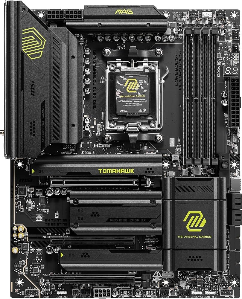 MB MSI MAG X870 TOMAHAWK WIFI ATX SOCKET AM5 AMD X870 DDR5 HDMI DP PARA AMD MAG X870 TOMAHAWK WIFI