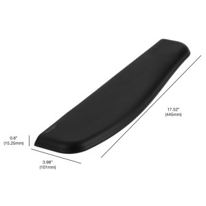 Descansa Muñecas ErgoSoft color Negro para Teclados estandar DESCANSA MUNECA PARA TECLADONORMAL ERGONOMICO