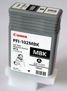 TANQUE Canon 0894B001AA DE TINTA PFI 102 MBK NEGRO MATTE 130ML
