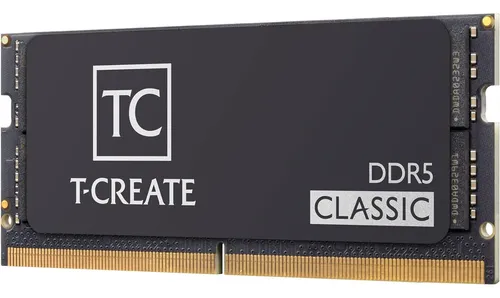 MEMORIA RAM TEAMGROUP SODIMM DDR5 CLASICA NEGRA 32GB 1X32GB 5200MHZ CL42 CTCCD532G5200HC42 S01