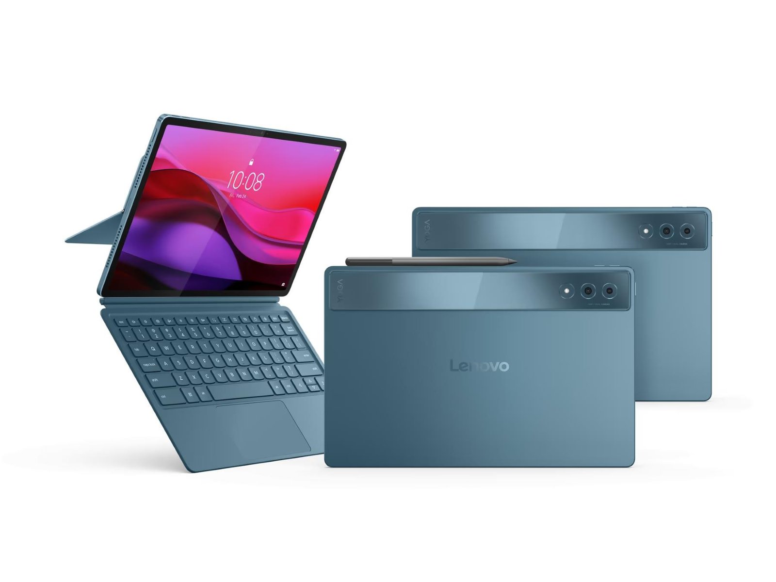 Lenovo Yoga Tab Plus, 12.7″ 3K, Qualcomm Snapdragon 8 Gen 3, 16 GB, 256 GB, Android 14 o posterior
