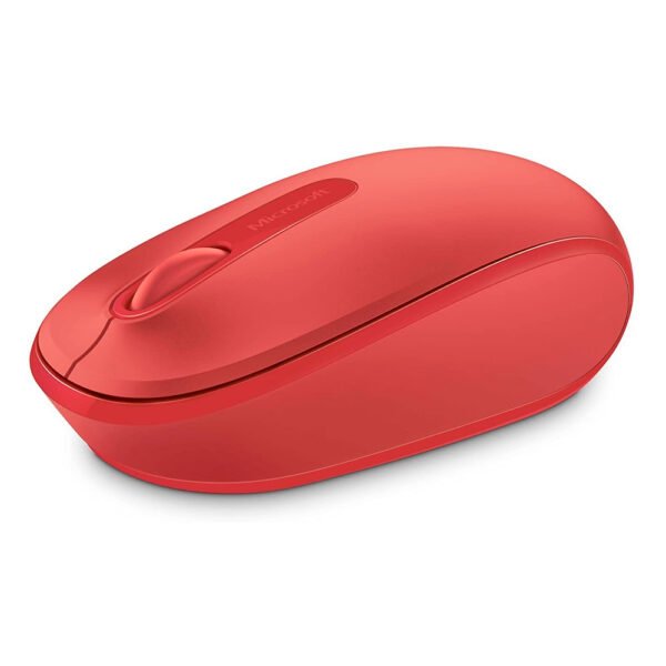 Microsoft Wireless Mobile Mouse 1850, Inalámbrico, USB, 1000DPI, Rojo - Image 2