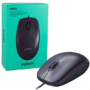 Logitech M90 ratón Oficina Ambidiestro USB tipo A Óptico