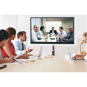 ConferenceCam Portátil Logitech modelo Connect para salas de hasta 5 personas. Resolución Full HD 1080p, campo visual de 90°, tecnología Rightlight 2, audio de banda ancha 360°, compatible con Bluetooth y NFC, incluye control remoto y cable USB de 1.8 met CONNECT BLUETOOTH