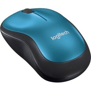 Logitech M185 Mouse – Radiofrecuencia – USB – Óptico – 3 Botón(es) – Azul, Negro – Inalámbrico – 1000 dpi – Rueda 910-003636 de desplazamiento – Simétrico MOUSE M185 I INALAMBRIAZUL