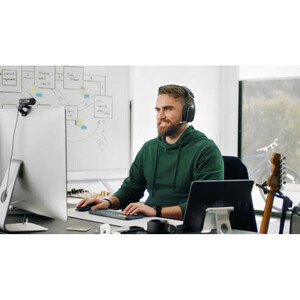 Auriculares Logitech Zone Vibe 100 Inalámbrico Sobre 981-001214 la oreja Estéreo – Grafito – Binaural – Cerrado – 3000cm – Bluetooth – 20Hz a 20kHz – Omnidireccional, Tecnología MEMS, Direccional, Función de cancelación de ruido ambiente Micrófono DIADEMA ZONE VIBE 100 – GRAPHITM-N:A00167 – NAMR