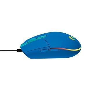 Logitech G203 Ratón 910-005795 de juego - USB - 6 Botón(es) - Azul - 4 - Cable - 8000 dpi MOUSE GAMING G203 LIGHTSYNCBLUE USB LAT 272 G203 LIGHTSYNC - Image 3
