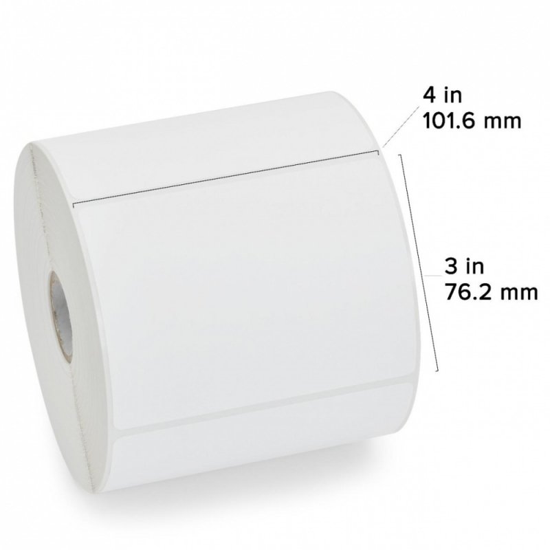 ZEBRA 1 ROLLO ETIQUETAS DESKTOP TD 4INX3IN Z-Perform ZEBRA 1 ROLLO ETIQUETAS DESKTOP TD 4INX3IN Z-PERFORM