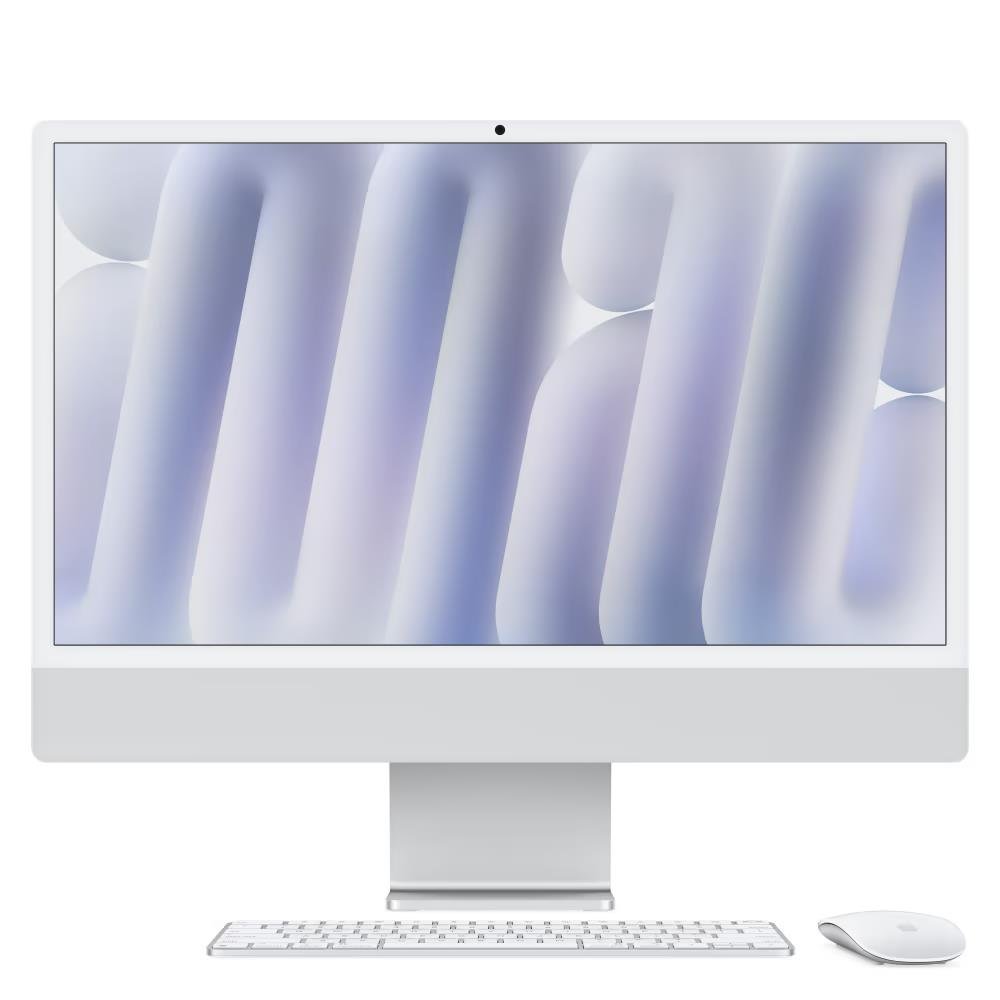 Apple iMac Apple M M4 59.7 cm (23.5″) 4480 x 2520 Pixeles PC todo en uno 24 GB 512 GB SSD macOS Sequoia Wi-Fi 6E (802.11ax) Plata