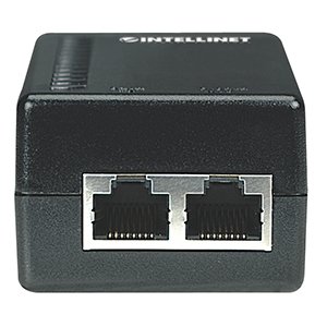 Intellinet PoE Inyector 802.3af 15.4 W Fast Ethernet – 120 V AC, 230 V AC Entrada – 48 V DC, 350mA Salida – 1 x 10/100Base-T Puerto(s) de entrada – 1 x 10/100Base-T Puerto(s) de salida – 15.40W – Negro INYECTOR DE CORRIENTE POE 15.4W 10/100 FAST ETHERNET 100M