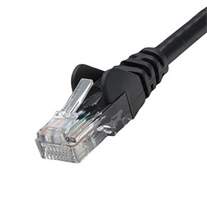 CABLE DE RED PATCH CAT6 UTP RJ45 3M NEGRO – Extremo Secundario: 1 x RJ-45 Network – Male – 1Gbit/s – Cable de conexión – Oro Contacto chapado – Negro CABLE DE RED PATCH CAT6 RJ45 3.0M NEGRO