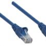 Intellinet CABLE PATCH 2.0m( 7.0f) Cat 5e UTP AZUL - Cable for Conmutador, Módem, Router, Panel de conexión, Enchufe de pared, Dispositivo de red - 1Gbit/s - Cable de conexión - Oro Contacto chapado - Azul CABLE DE RED PATCH CAT5E RJ45 2.0M AZUL