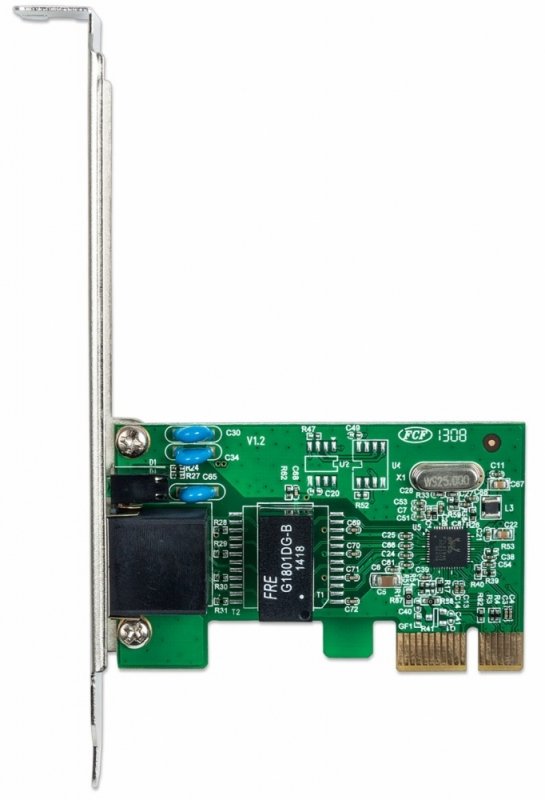 Intellinet Tarjeta de Red Gigabit Ethernet de 1 Puerto 522533, 1000 Mbit/s, PCI Express GIGABIT 10/100/1000