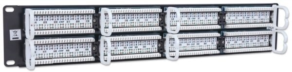 Intellinet PANEL PARCHEO CAT 5E, 48 PTOS 2 NIV. RACK - 48 x RJ-45 - 2U Alto - 19" Ancho - Montable en bastidor PANEL DE PARCHEO CAT5E UTP 48 PTOS RJ45 MONTAJE RACK 19IN 2U - Image 4