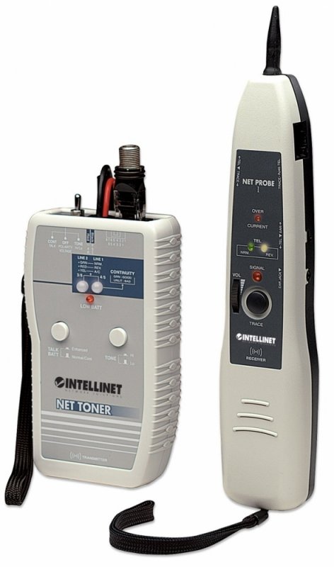 Intellinet Generador de Tonos y Probador 515566, RJ-45 PARA REDES VIDEO Y AUDIO (POLLO)