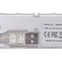 Concentrador USB Manhattan - USB - Externo - Plata - 4 Total USB Port(s) - 4 USB 2.0 Port(s) - PC, Mac FUENTE
