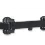 Soporte con Brazos Manhattan  de Doble Movimiento para 2 Monitores hasta 24', max. 12KGs, Negro ARTICULADO 13  A 24  6 KG X BRAZO