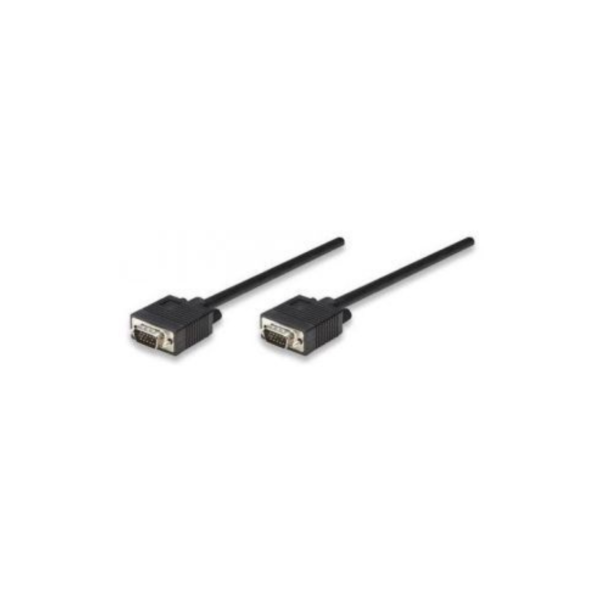 Manhattan 11m SVGA Cable 371377 de vídeo – Cable for Monitor, Dispositivo de Vídeo – Apantallado – Negro CABLE SVGA 11.0M MACHO HD15 8MM MONITOR PANTALLA .