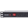 PDU BARRA MULTICONTACTO CON 8 CONTACTOS INTERRUPTOR SUPRESOR PARA RACK DE 19" - Basic - IEC 60906 - 8 x IEC 60906 - 15A - 1U - Montable en bastidor - Compacto PDU BARRA MULTICONTACTO 8 CONTACTOS INTERRUPTOR SUPRESOR RACK