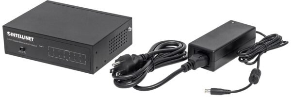 Switch Intellinet Gigabit Ethernet 561204, 8 Puertos 10/100/1000Mbps, 16 Gbit/s, 4096 Entradas GIGABIT RJ45 60W 30W/PUERTO - Image 4
