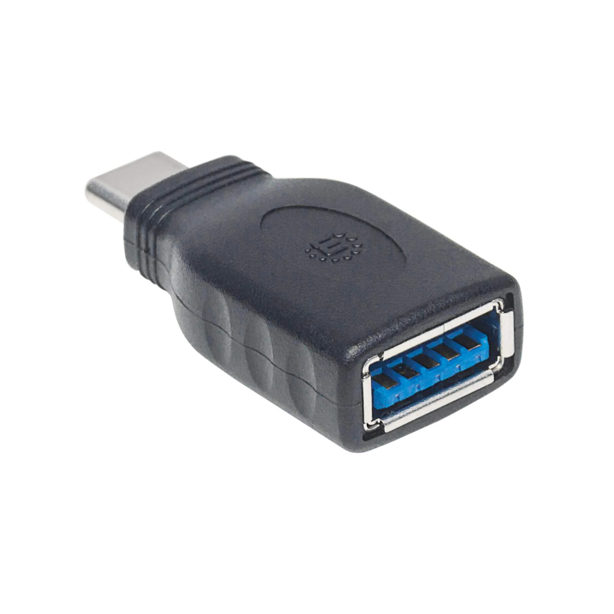 Manhattan 354646 Adaptador USB C Macho – USB A Hembra, Negro A USB TIPO A A 3.1 MACHO-HEMBRA