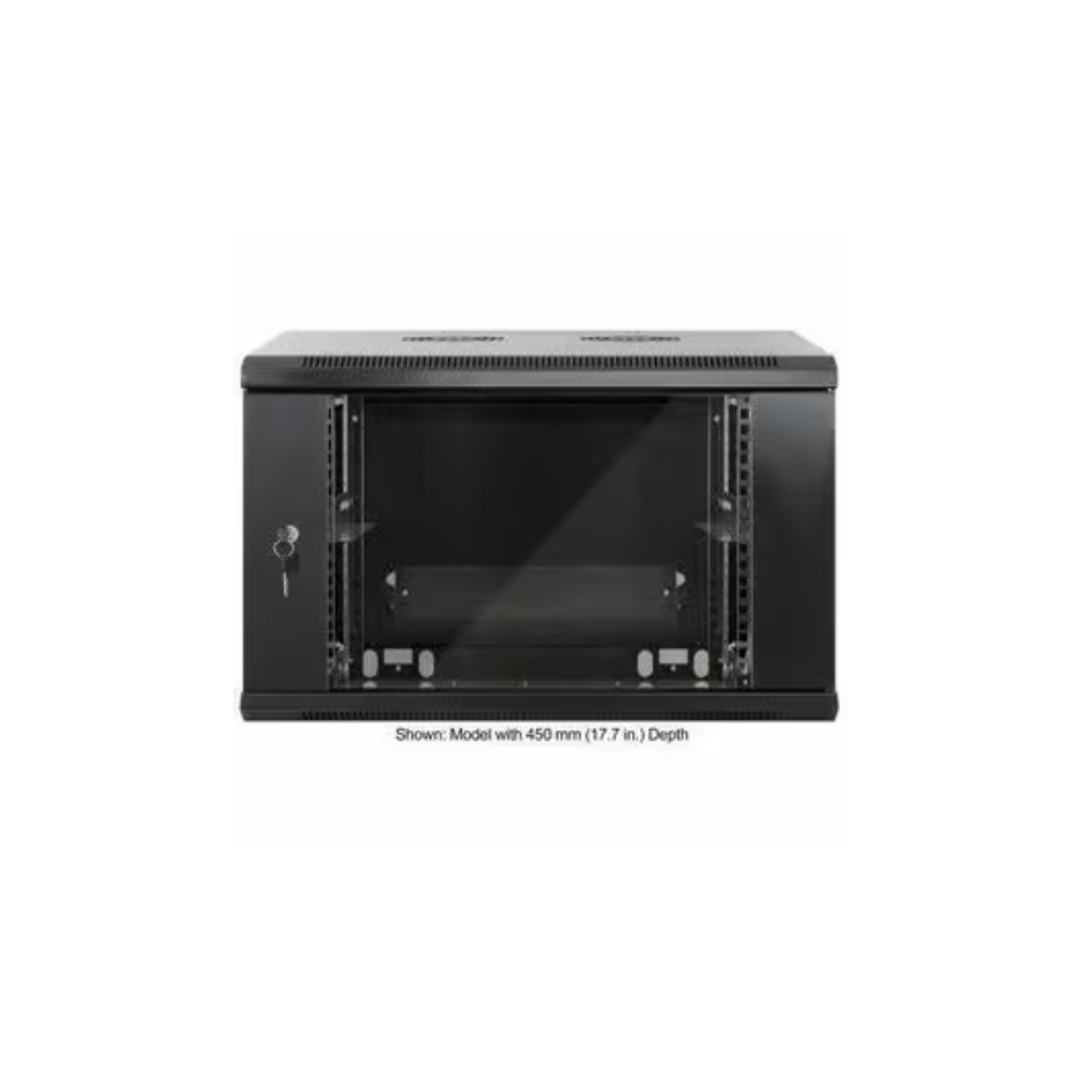 Gabinete Intellinet para Pared 19″, 6U, hasta 60Kg, Negro MONTAJE PARED 600X600 60KG
