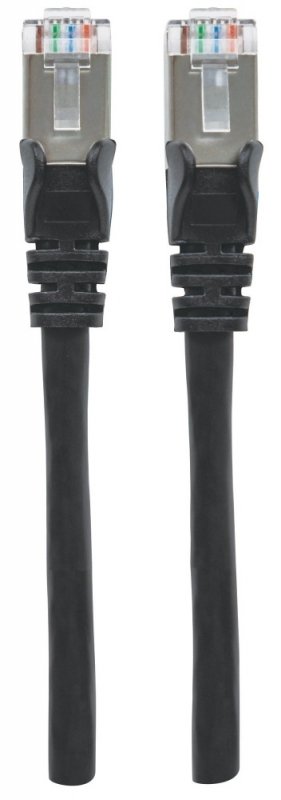 Cable 741569 Patch Cat6a STP RJ-45 Macho – RJ-45 Macho, 7.5 Metros, Negro 7.6M SFTP BLINDADO NEGRO