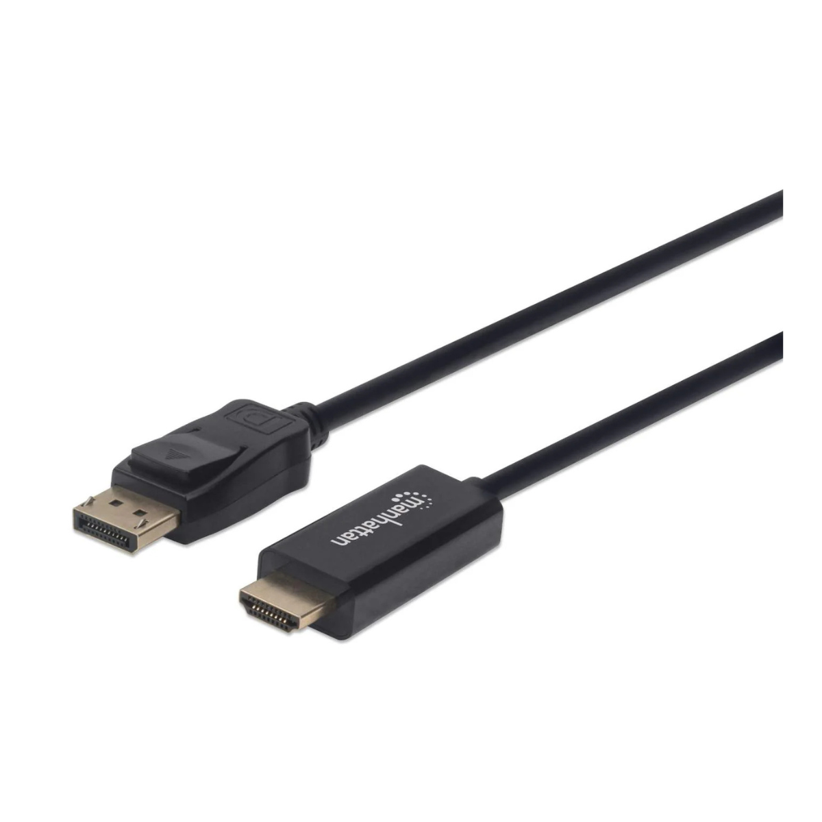 Manhattan 153188 Cable HDMI Macho – Displayport Macho, 3 Metros, Negro 1080P 3.0M