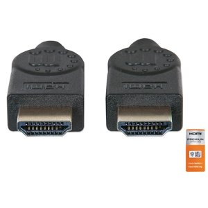 Manhattan 354837 cable HDMI 1 m HDMI tipo A (Estándar) Negro CERTIFICADO M-M - Image 2
