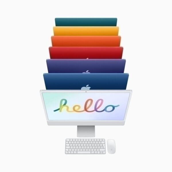 24-INCH IMAC WITH RETINA 4.5K D ISPLAY APPLE M1CHIP WITH 8-CORE 24-INCH IMAC WITH RETINA 4.5K D ISPLAY APPLE M1CHIP WITH 8-CORE - Image 4
