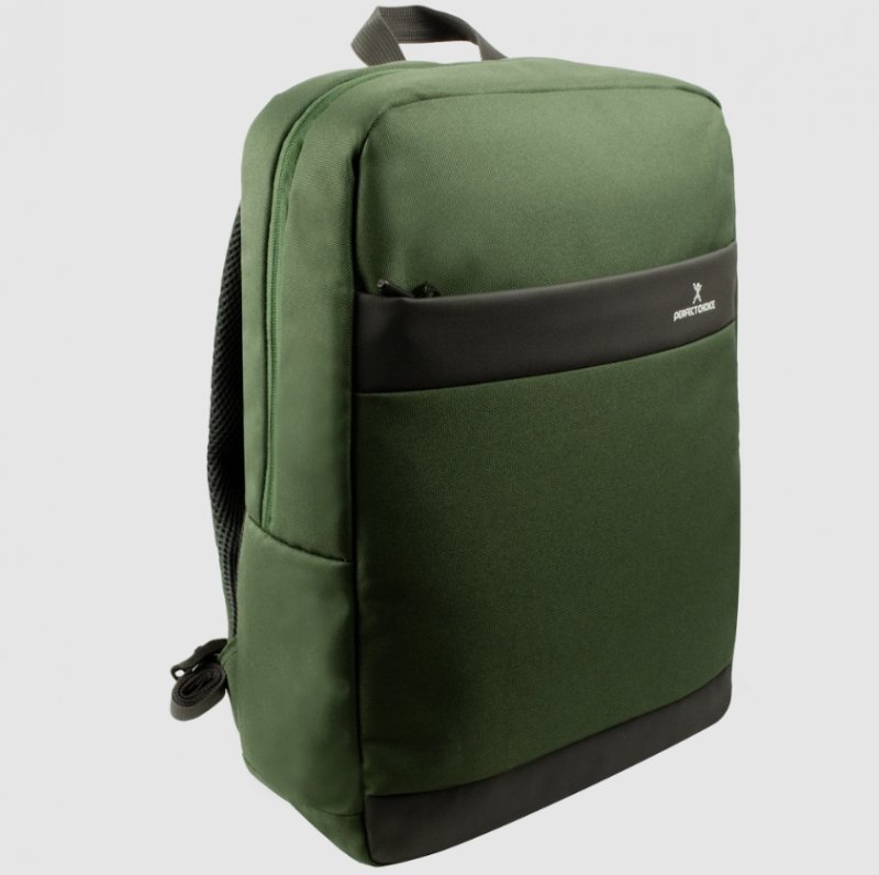 MOCHILA Perfect Choice PC-084006 PARA LAPTOP DE 15.7IN VERDE BOLD VERDE BOLD