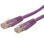 StarTech.com Cable Patch Cat6 UTP Moldeado RJ-45 Macho - RJ-45 Macho, 6.1 Metros, Púrpura CAT6 UTP RJ45 MOLDEADO MORADO   .