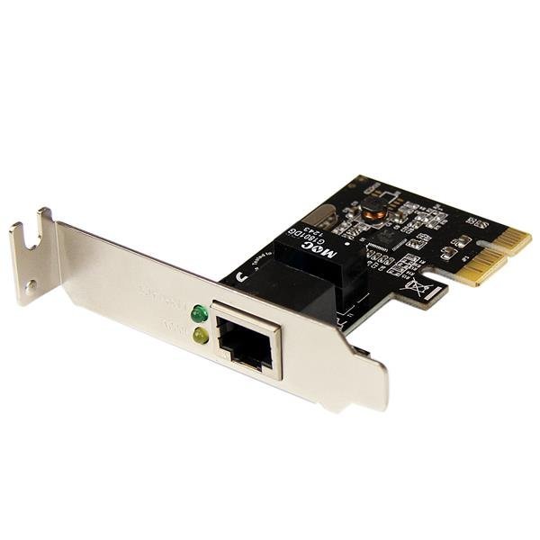 StarTech.com Tarjeta PCI Express , Alámbrico, 1000 Mbit/s 1 PUERTO RED GIGABIT PERFIL BAJO