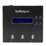 StarTech.com Clonador Autónomo 1:2 para Memorias USB - Copiador - Copia Sector por Sector de Sistema y Ficheros - 1.5 GB/min - LCD DOCK CLONADOR AUTONOMO 2 A 1BORRADOR MEMORIAS FLASH USB 2.0 .