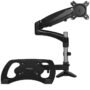Soporte para Monitor StarTech.com  15'-27' y Base para Laptop con Ajuste de Altura PORTATIL CON AJUSTE DE ALTURA   .