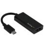 StarTech.com Adaptador Convertidor Gráfico USB-C a HDMI 4K60Hz - Dongle USB Tipo C Inventario Limitado - Vea Dispositivo Similar CDP2HD4K60W - Negro ADAPTADOR USB-C A HDMI 4K60HZ CONVERTIDOR USB TYPE C